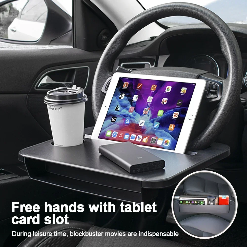 Laptop Accessories Holder - Bandeja Multiusos para Coche, Soporte para