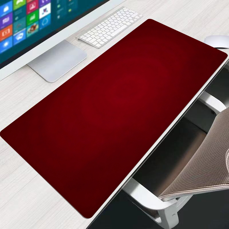 Good Laptop Accessories - Alfombrilla de ratón roja para oficina,