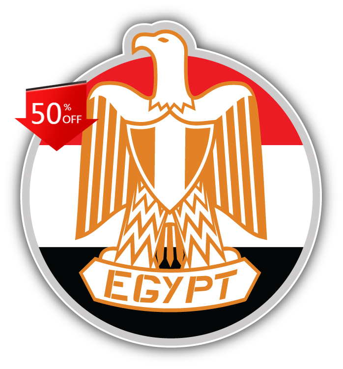 Laptop Accessories Egypt - Emblema de Egipto, Adhesivo de Vinilo