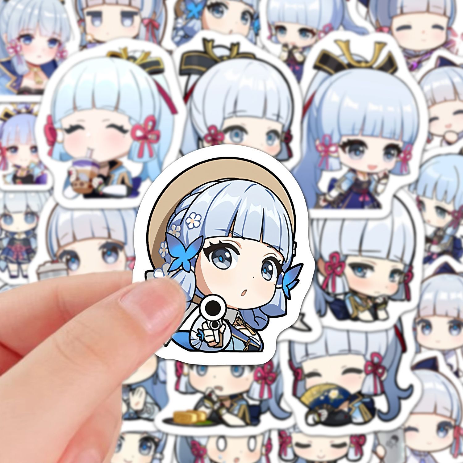 Kamisato Ayaka - 60 Pegatinas  - Laptop Original Accessories reseña y precio