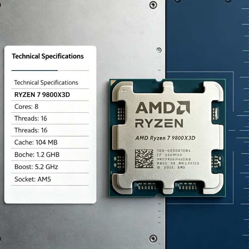 Procesador para Juegos en Líne - Amd Cpu Ryzen 7 reseña y precio