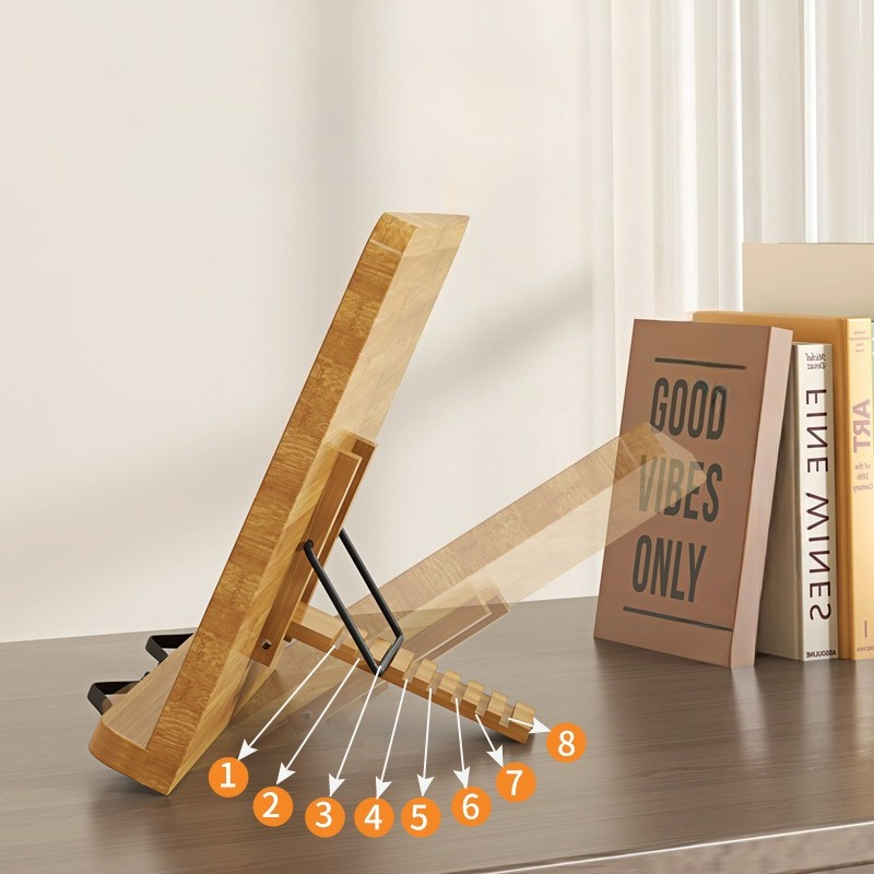 Soporte de Lectura de Madera,  - Laptop Accessories Holder reseña y precio