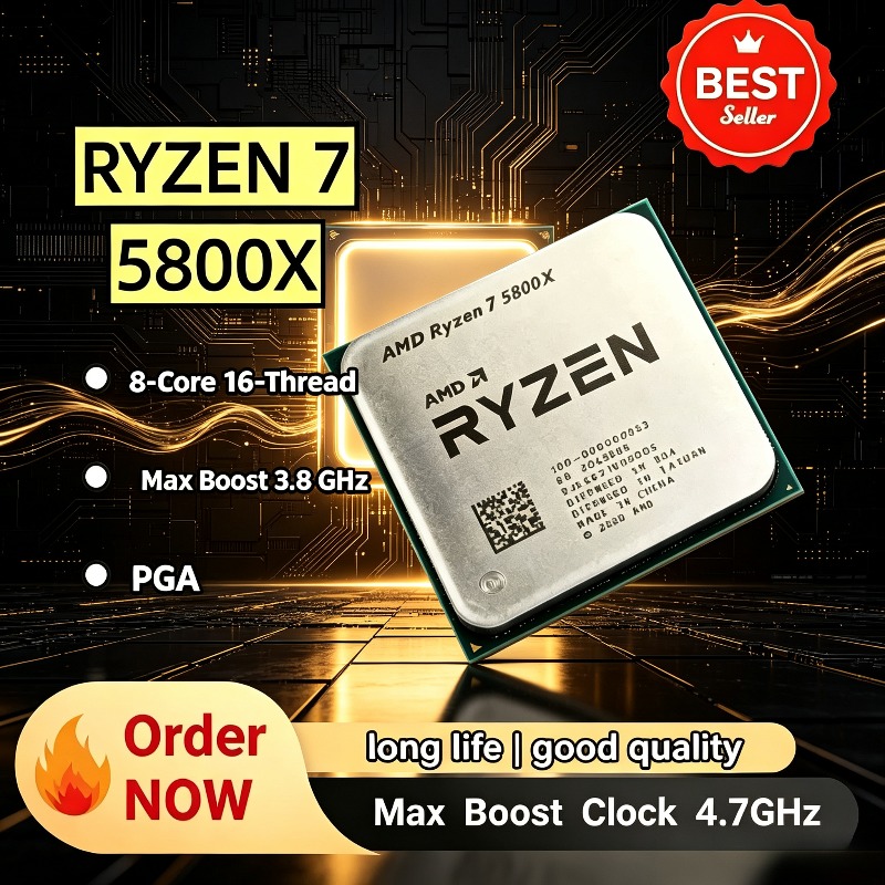 Procesador AMD 3.8 de 16 Hilos - Amd Cpu Ryzen 7 reseña y precio