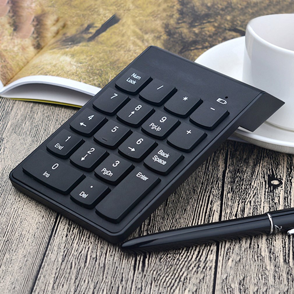 Teclado inalámbrico de 18 tecl - Laptop Accessories Uk reseña y precio