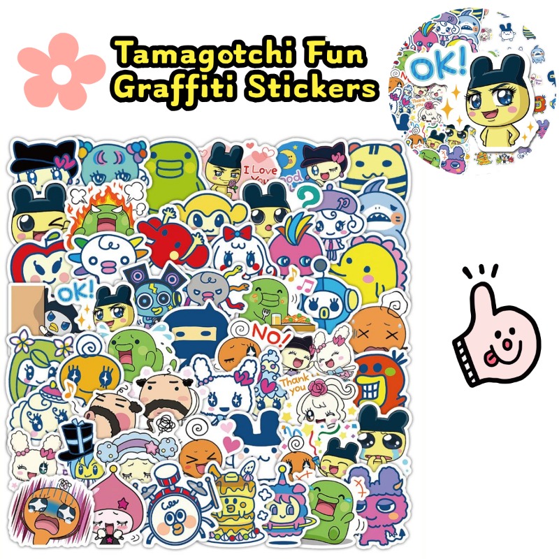 Pegatinas Japonesas Tamagotchi - Good Laptop Accessories reseña y precio