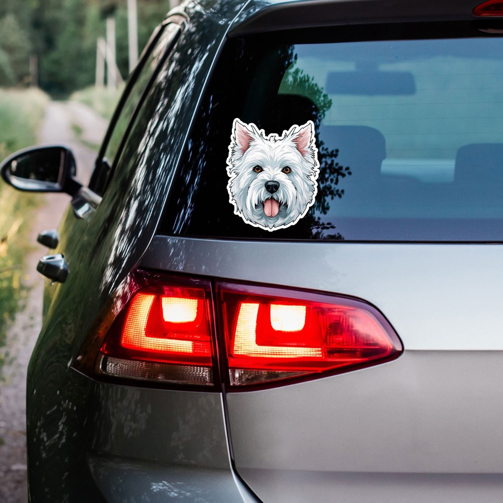 Westie West Highland - Calcoma - Laptop Accessories Best reseña y precio