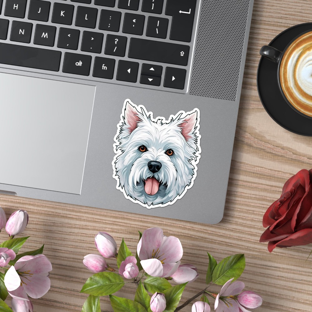 Westie West Highland - Calcoma - Laptop Accessories Best reseña y precio