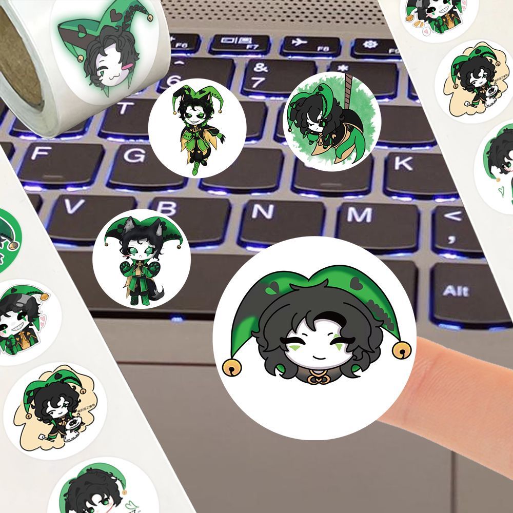 500 piezas/rollo Anime el circ - Laptop Original Accessories reseña y precio