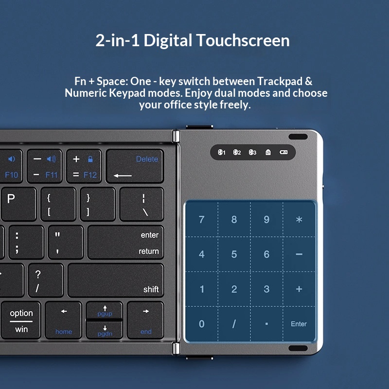 Teclado inalámbrico Bluetooth  - Laptop Accessories Holder reseña y precio
