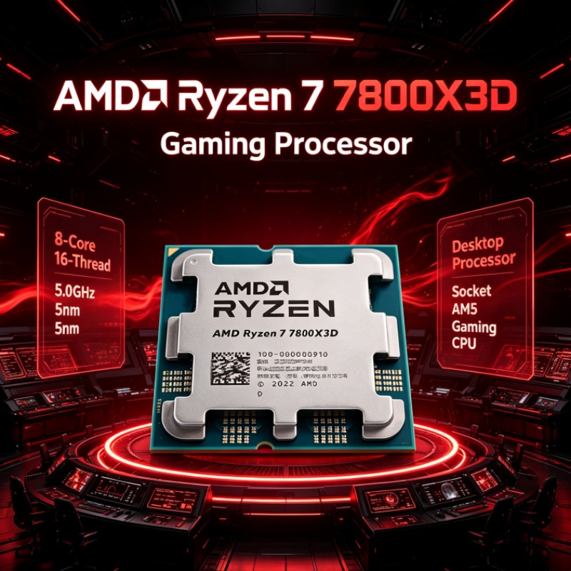Procesador AMD Ryzen 7 R7 7800 - Amd Cpu Ryzen 7 reseña y precio