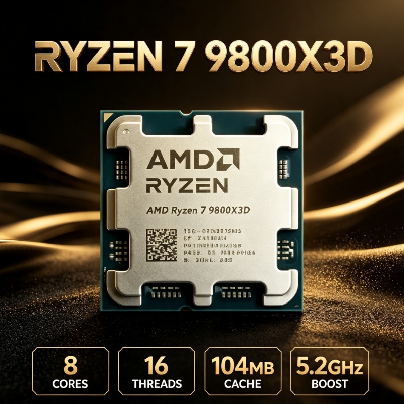 CPU para Juegos AM5 AMD Ryzen  - Amd Cpu Ryzen 7 reseña y precio